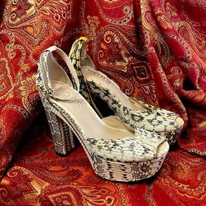Kors Michael Kors snake skin heels